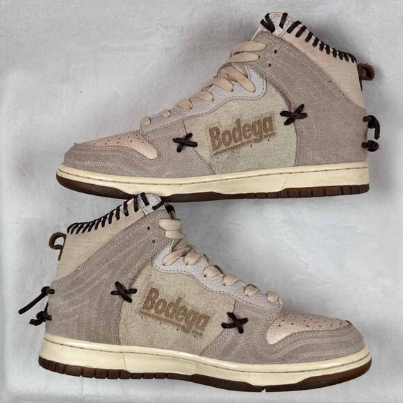 Nike Dunk High x Bodega Legend Brown | Men’s Size 8.5 | Rare Collab - Picture 8 of 9